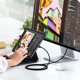 Satechi - kabel thunderbolt 5 USB-C - USB-C 1m (black)