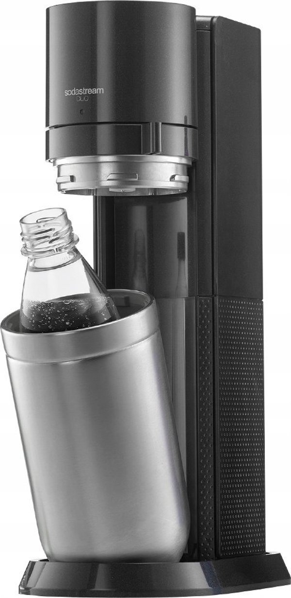 Saturator Sodastream Duo + 3 butelki + gaz Czarny