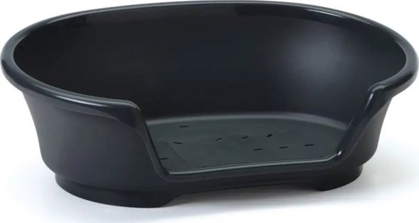 SAVIC Πλαστικό κρεβάτι CosyAir μαύρο 45cm