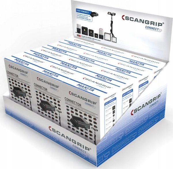 Scangrip Adapter Connect, Αντάπτορας για Μπαταρίες Milwaukee 18V, Κωδικός 03.6149C