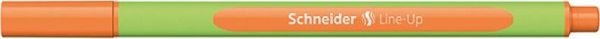 Schneider Line-Up Fineliner, 0.4mm, Πορτοκαλί, Εργονομικός Σχεδιασμός