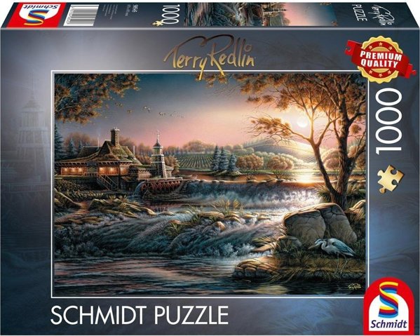 Schmidt Spiele Παζλ 1000 Τεμαχίων Terry Redlin Φώτα Στις Παρυφές G3
