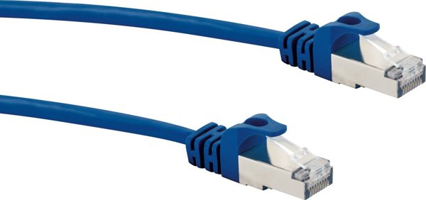 Schwaiger CKO8020 531 kabel sieciowy Niebieski 2 m Cat8 S/FTP (S-STP)
