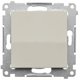 Schneider Electric Simon 54 Przycisk pojedynczy zwierny bez piktogramu (moduł), szybkozłącza kaszmirowy (DP1.01/42)