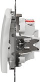 Schneider Sedna Design Πλήκτρο Κουδουνιού SDD211131 IP44, Λευκό