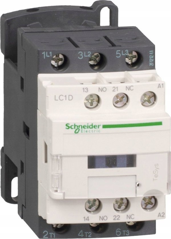 Schneider Electric Stycznik mocy 18A 3P 24V AC 50Hz 1Z 1R LC1D18B5