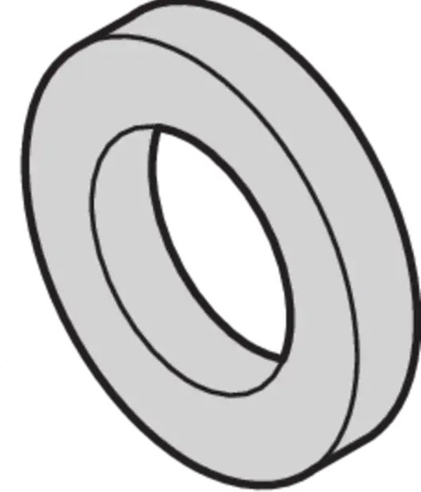SCHROFF Podkładka SCHROFF, 2,7 x 5 x 1, tworzywo PA, 100 sztuk