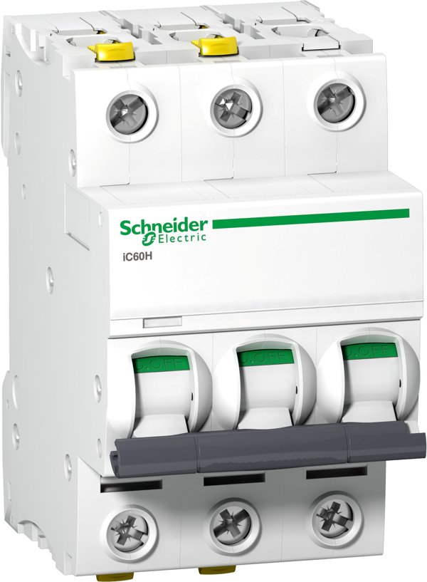 Schneider Electric Διακόπτης Υπερφόρτωσης 3P D 40A 10kA AC iC60H-D40-3 A9F08340