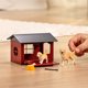 SCHLEICH FARM WORLD Dog kennel with golden retrievers