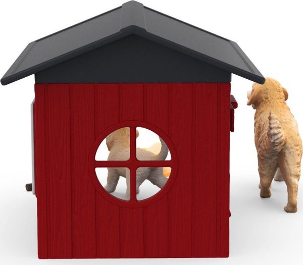 SCHLEICH FARM WORLD Dog kennel with golden retrievers