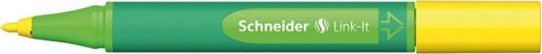 Schneider Flamaster Link-It Μαρκαδόρος, 1.0mm, Κίτρινο, Αρθρωτό Σύστημα Γραφής