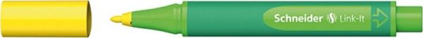 Schneider Flamaster Link-It Μαρκαδόρος, 1.0mm, Κίτρινο, Αρθρωτό Σύστημα Γραφής