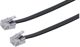 Schwaiger Kabel telefoniczny RJ11 6P4C 6m, czarny (TAL6331533)