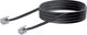 Schwaiger Kabel telefoniczny RJ11 6P4C 6m, czarny (TAL6331533)