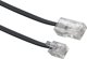 Schwaiger Schwaiger 6.0m RJ-11 - RJ-45 6 m Czarny