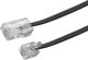 Schwaiger Schwaiger 6.0m RJ-11 - RJ-45 6 m Czarny