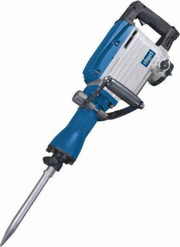 Σφυρί Κατεδάφισης Scheppach AB1700, 1700W, 50 Joule, Επαγγελματικό Πιστολέτο για Πέτρα και Σκυρόδεμα