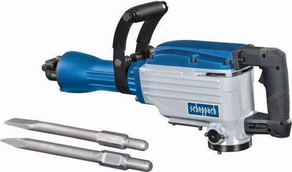 Σφυρί Κατεδάφισης Scheppach AB1700, 1700W, 50 Joule, Επαγγελματικό Πιστολέτο για Πέτρα και Σκυρόδεμα