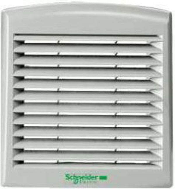 Schneider Kratka wentylacyjna ClimaSys plastikowa 92 x 92 mm szary NSYCAG92LPF