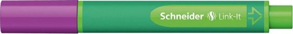Schneider Μαρκαδόρος Link-it Μωβ 1.00mm Με Μύτη Fiber
