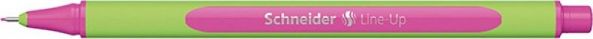 Schneider Line-Up Fineliner, Στυλό Γραφής 0.4mm, Εργονομικό Τριγωνικό Σχήμα, Ροζ