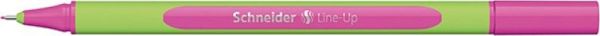 Schneider Line-Up Fineliner, Στυλό Γραφής 0.4mm, Εργονομικό Τριγωνικό Σχήμα, Ροζ