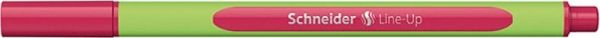Schneider Line-Up Fineliner, Στυλό Γραφής 0.4mm, Σκούρο Ροζ, Εργονομικός Σχεδιασμός