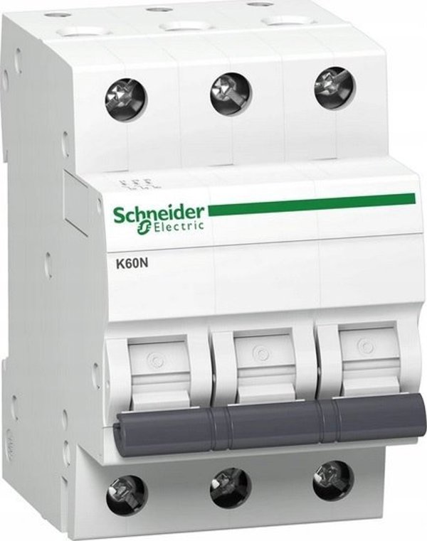 Αυτόματος Διακόπτης Υπερέντασης Schneider Electric K60N-C50-3, 3P, C, 50A, 6kA, A9K02350
