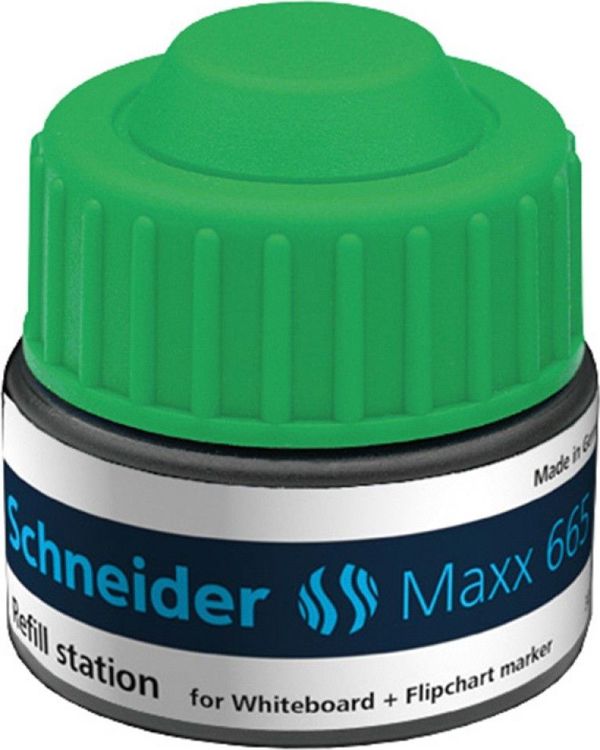 Schneider Σταθμός Αναπλήρωσης Schneider Maxx 665, 30ml, Πράσινο