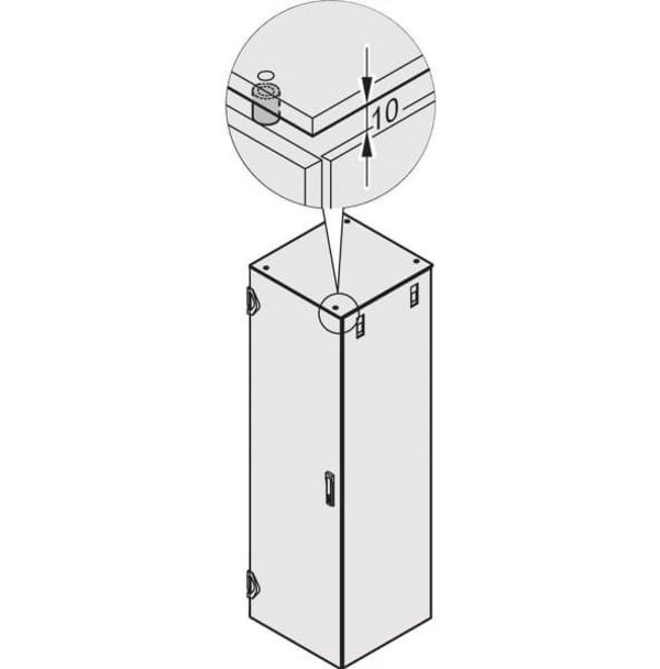 SCHROFF Varistar Top Cover Spacer 10 mm