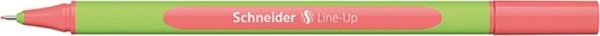 Schneider Line-Up Fineliner Στυλό, 0.4mm, Εργονομικό Τριγωνικό Σχήμα, Κοραλλί