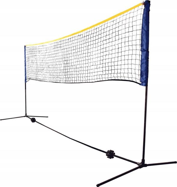 Schildkrot Σετ Βόλεϊ Combinet 970994 - Δίχτυ και Στύλοι για Τένις, Μπάντμιντον & Ρίνγκο