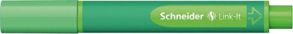 Schneider Μαρκαδόρος Link-it Σκούρο Πράσινο 1.0mm, Μύτη με Ίνες για Σημειώσεις και Σχέδια