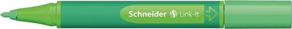 Schneider Μαρκαδόρος Link-it Σκούρο Πράσινο 1.0mm, Μύτη με Ίνες για Σημειώσεις και Σχέδια