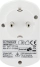 Schwaiger Φορτιστής USB 230V με 2 Θύρες USB και Πρίζα Schuko, Λευκός