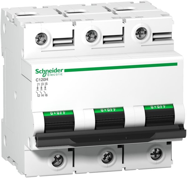 Schneider Electric Wylacznik nadpradowy C120H 3p 80A charakterystyka B A9N18424