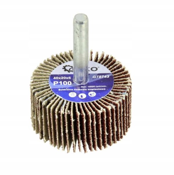 Λειαντικός Τροχός Φύλλων Στήριξης 40x20x6 P80 (50/100)