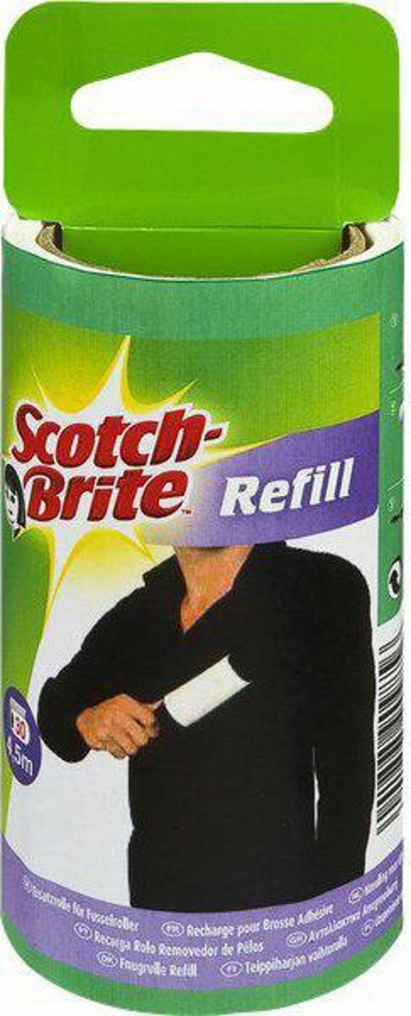 Scotch-Brite Ανταλλακτικό Ρολό Καθαρισμού Ρούχων, 56 Φύλλα, Silver