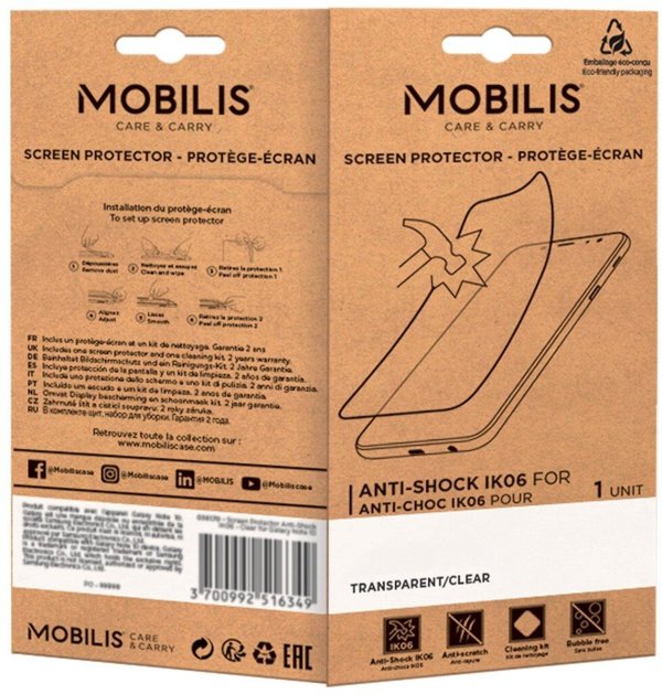 Mobilis Anti-Shock Screen Protector Για Smartphone