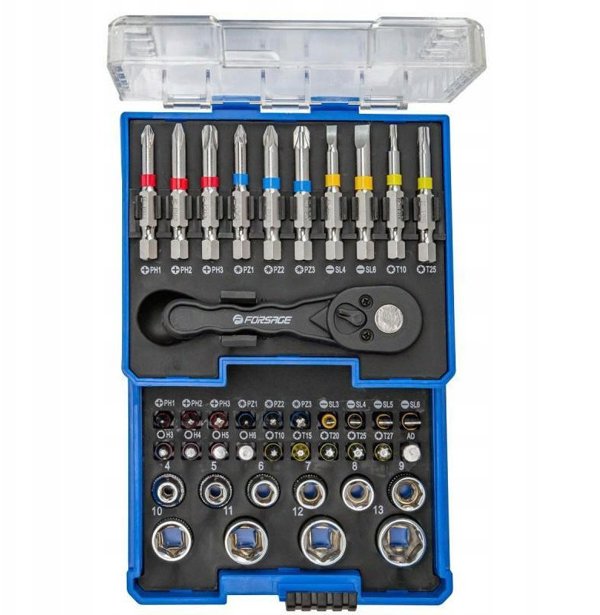 SCREWDRIVER BITS AND HEADS SET 41PCS