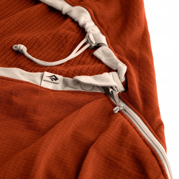 Sea To Summit Reactor Fleeceweight Liner Long - Εσωτερική Επένδυση Υπνόσακου, Picante Red