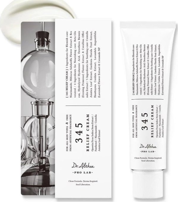 Dr.Althea 345 Relief Cream Αντιγηραντική Κρέμα Προσώπου με Ρεσβερατρόλη 50ml