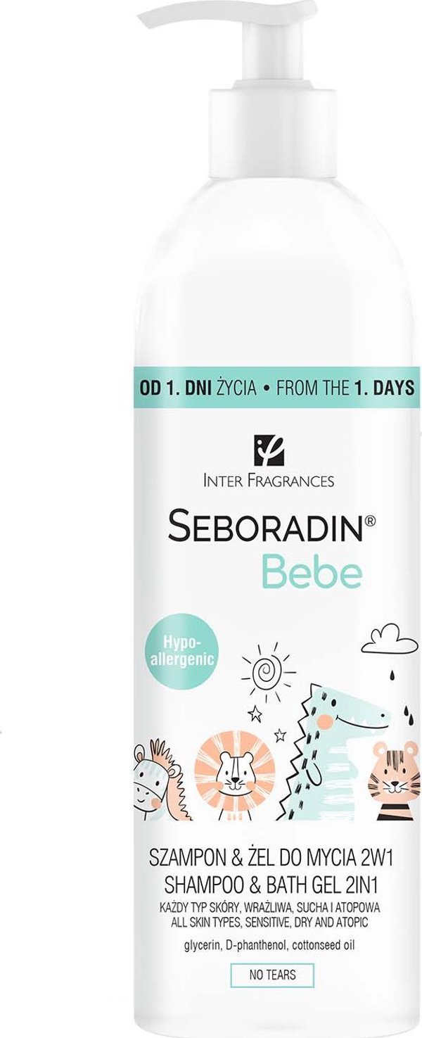 Seboradin Szampon i Zel 2w1 Seboradin BEBE 500 ml