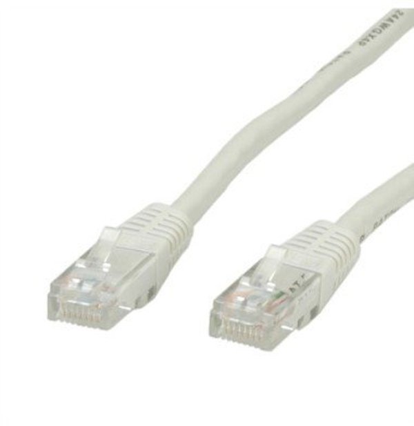 Secomp Standardowy kabel krosowy UTP kategorii 5e (klasa D), beżowy, 15 m