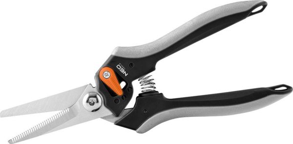 Neo Ψαλίδι Κήπου 15-208, 210mm, Ρυθμιζόμενο για Κλαδιά, Σχοινιά και Δέρμα
