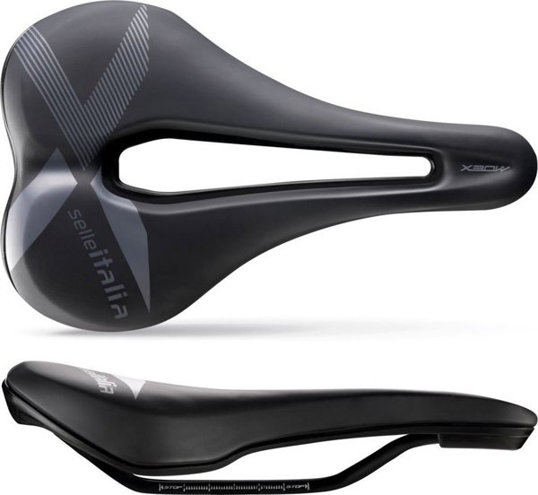 Σέλα Selle Italia SELLE ITALIA X-BOW SUPERFLOW L, FeC Alloy Rail, Soft-Tek, 354g