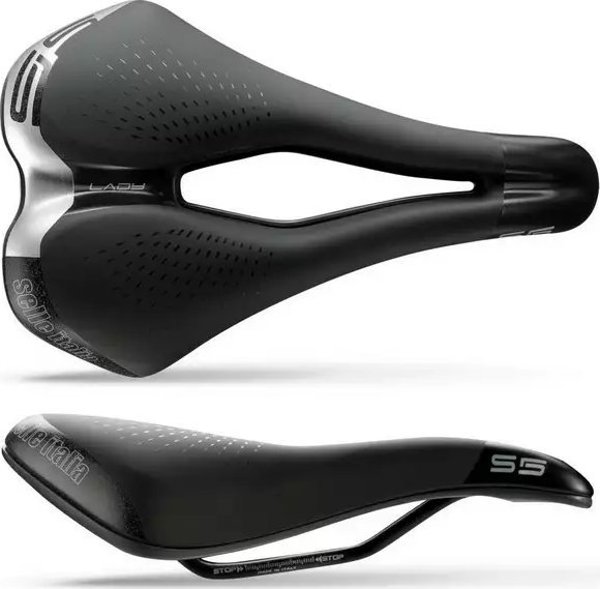 Selle Italia Σέλα Ποδηλάτου Sport S 5 Lady Superflow Gel, Γυναικεία, Μαύρη