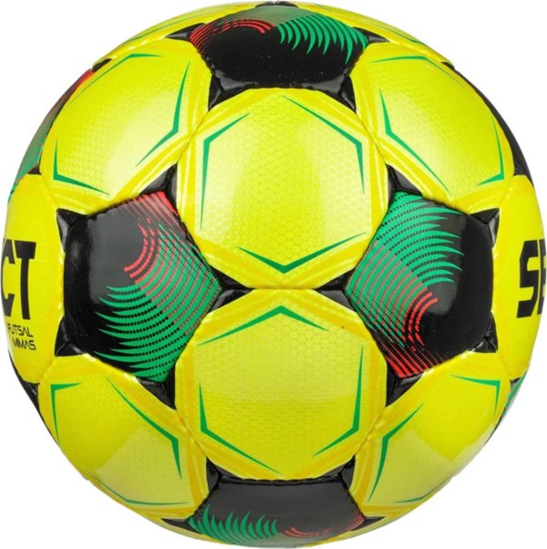 Select Piłka nożna Futsal Mimas v26 FIFA Basic żółto-czarna-zielona 200954 310022 4