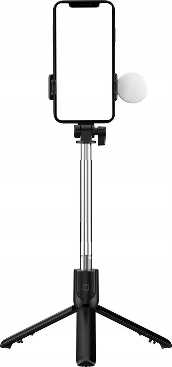 Selfie Stick Hurtel WR1YXS με Τηλεσκοπικό Τρίποδο και Φωτισμό