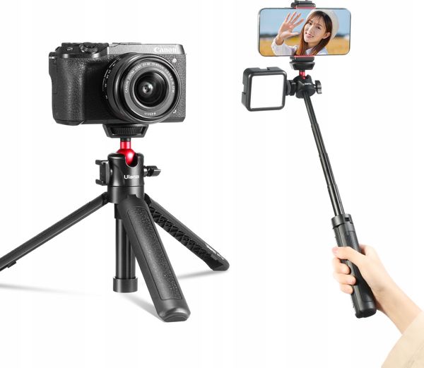 Ulanzi MT-16 Τρίποδο & Selfie Stick 3 σε 1 για Smartphone και Κάμερες με Ball Head και Cold Shoe